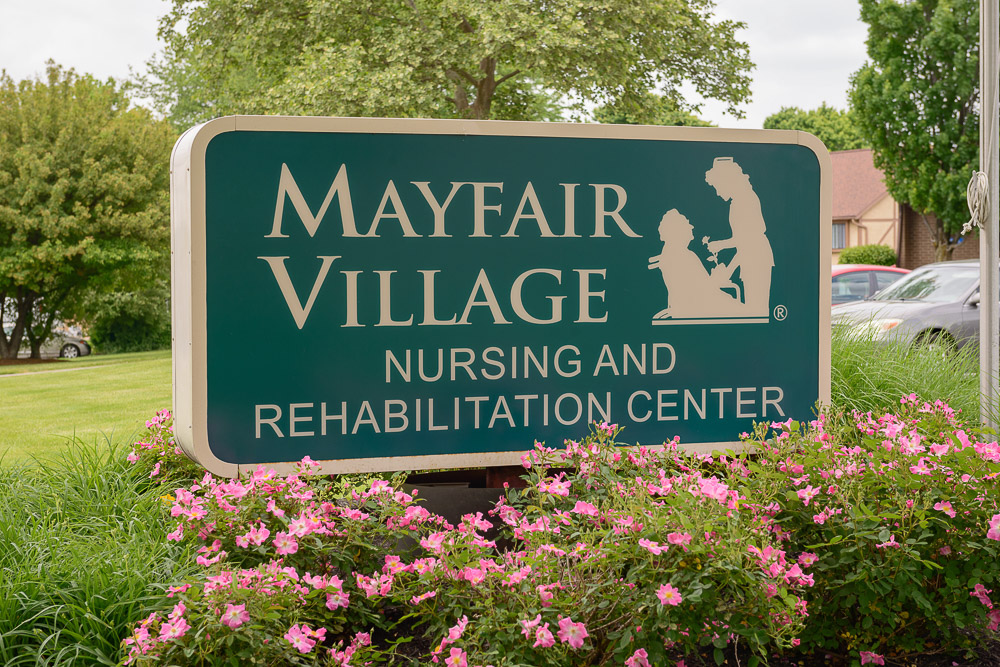 Mayfair Village Entrance Sign
